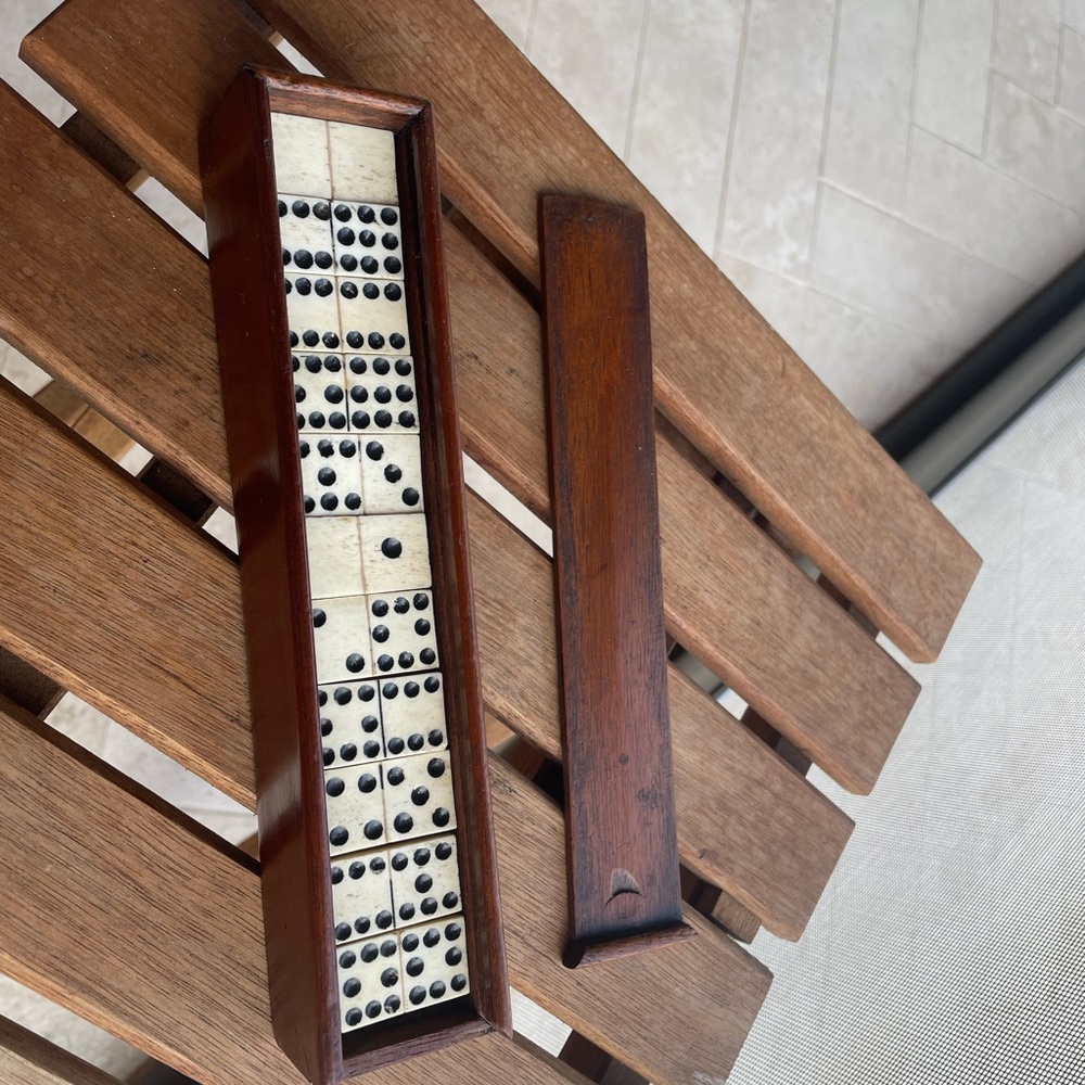 Vintage dominoes